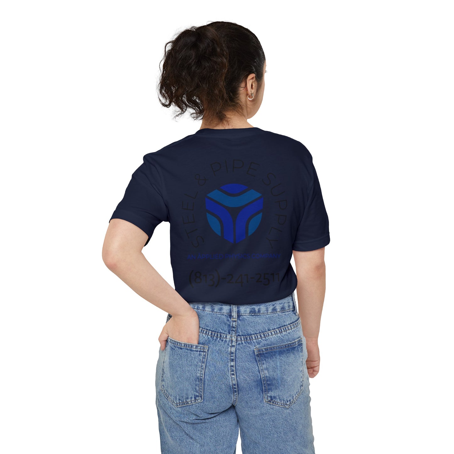 Steel and Pipe Supply Unisex Pocket T-shirt