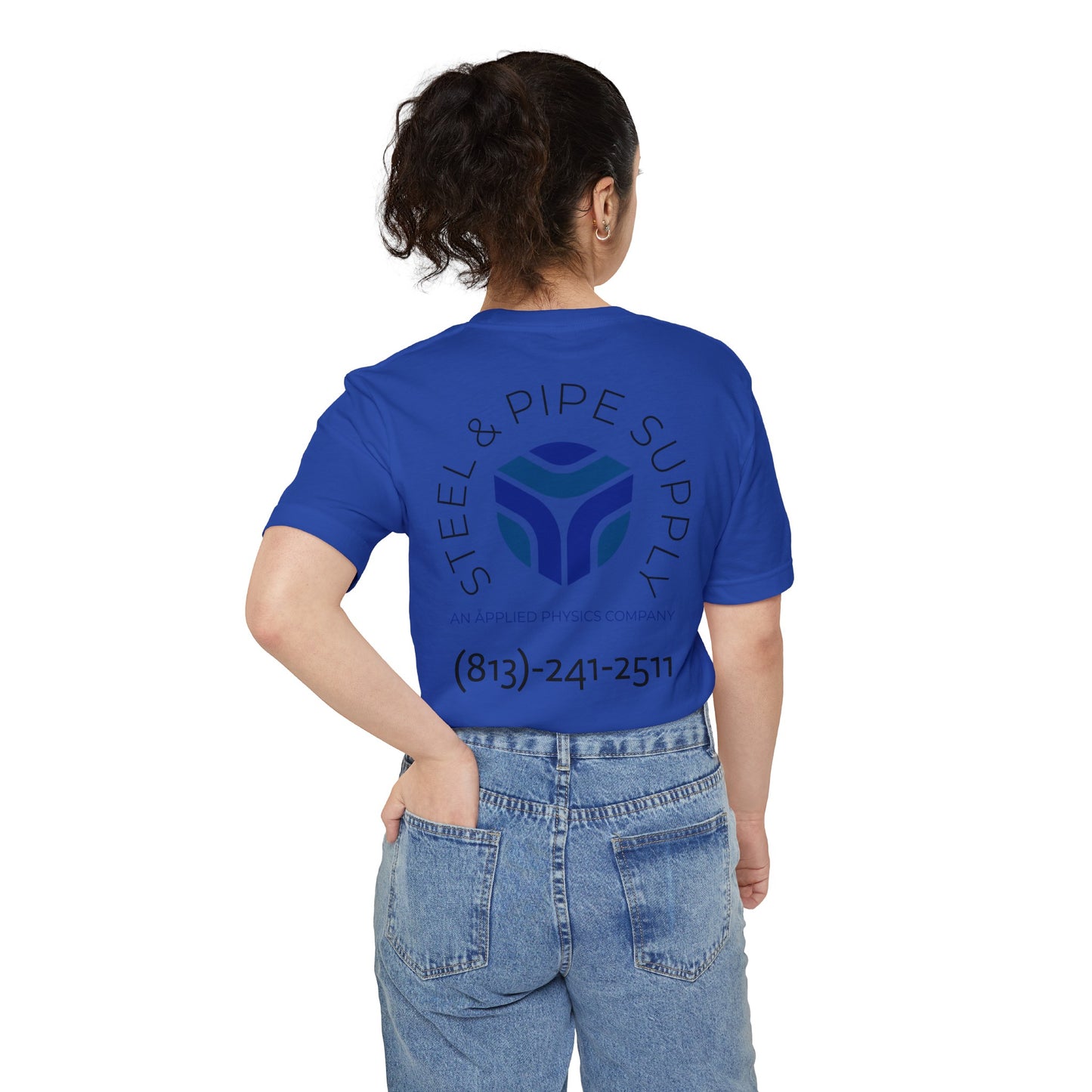 Steel and Pipe Supply Unisex Pocket T-shirt