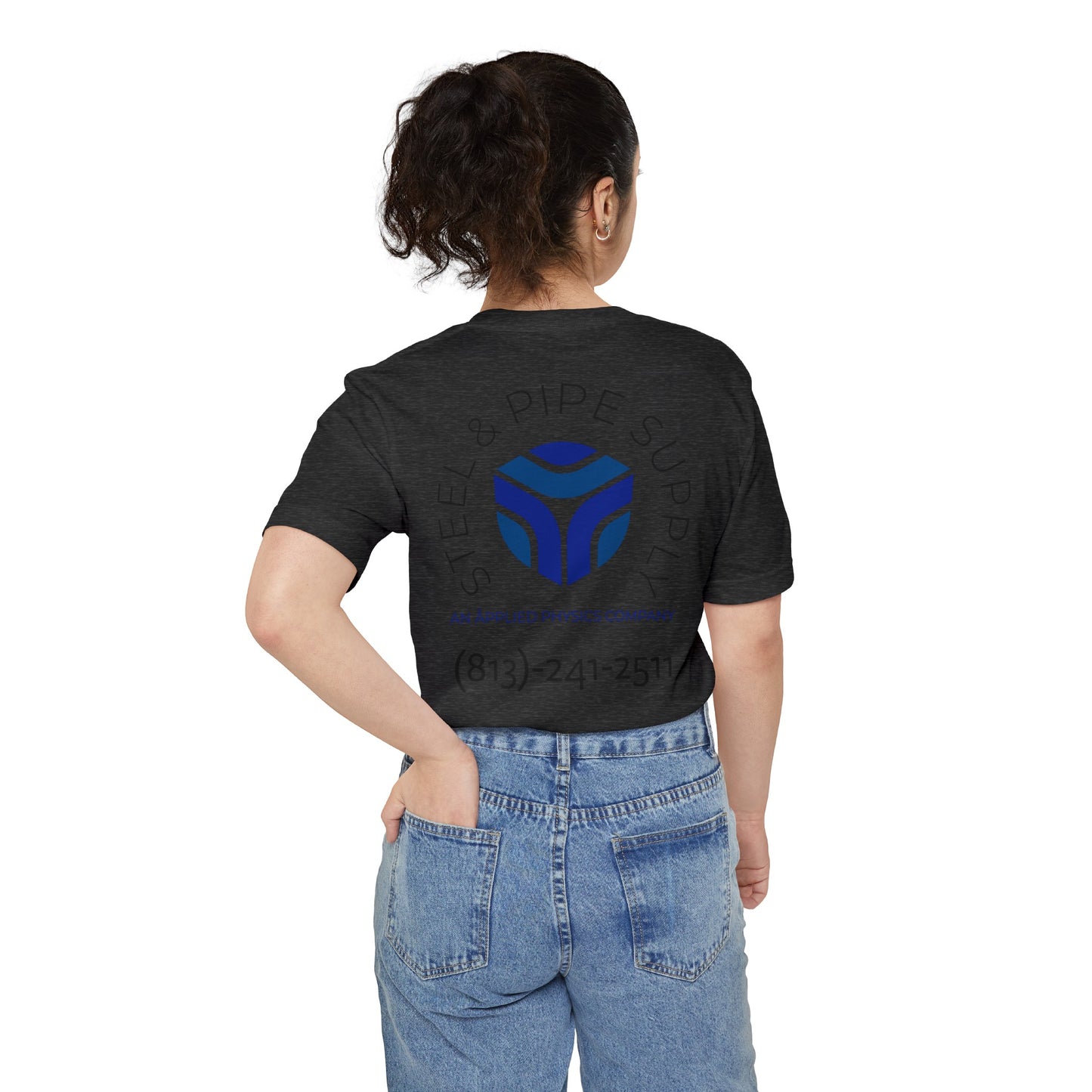 Steel and Pipe Supply Unisex Pocket T-shirt
