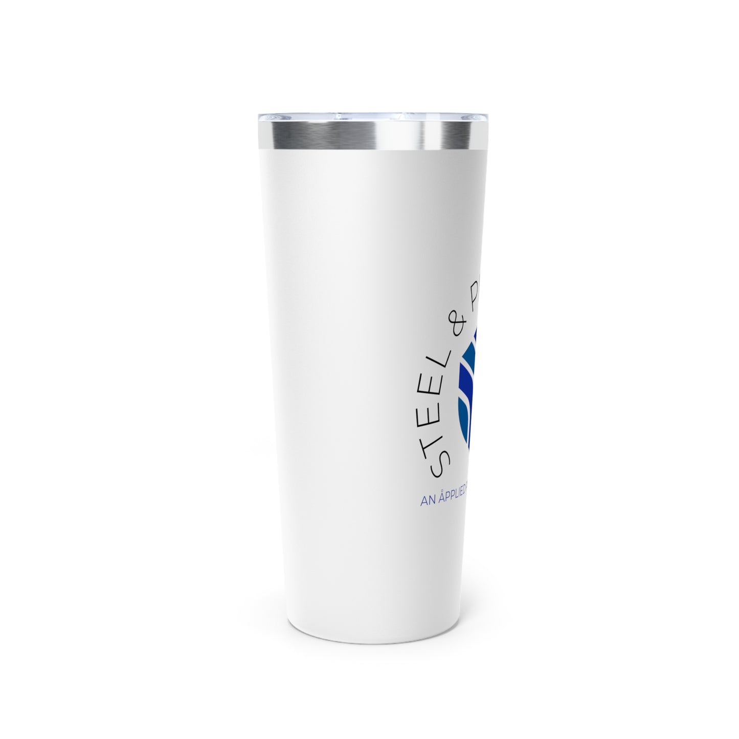 Steel and Pipe Copper Vacuum Insulated Tumbler, 22oz