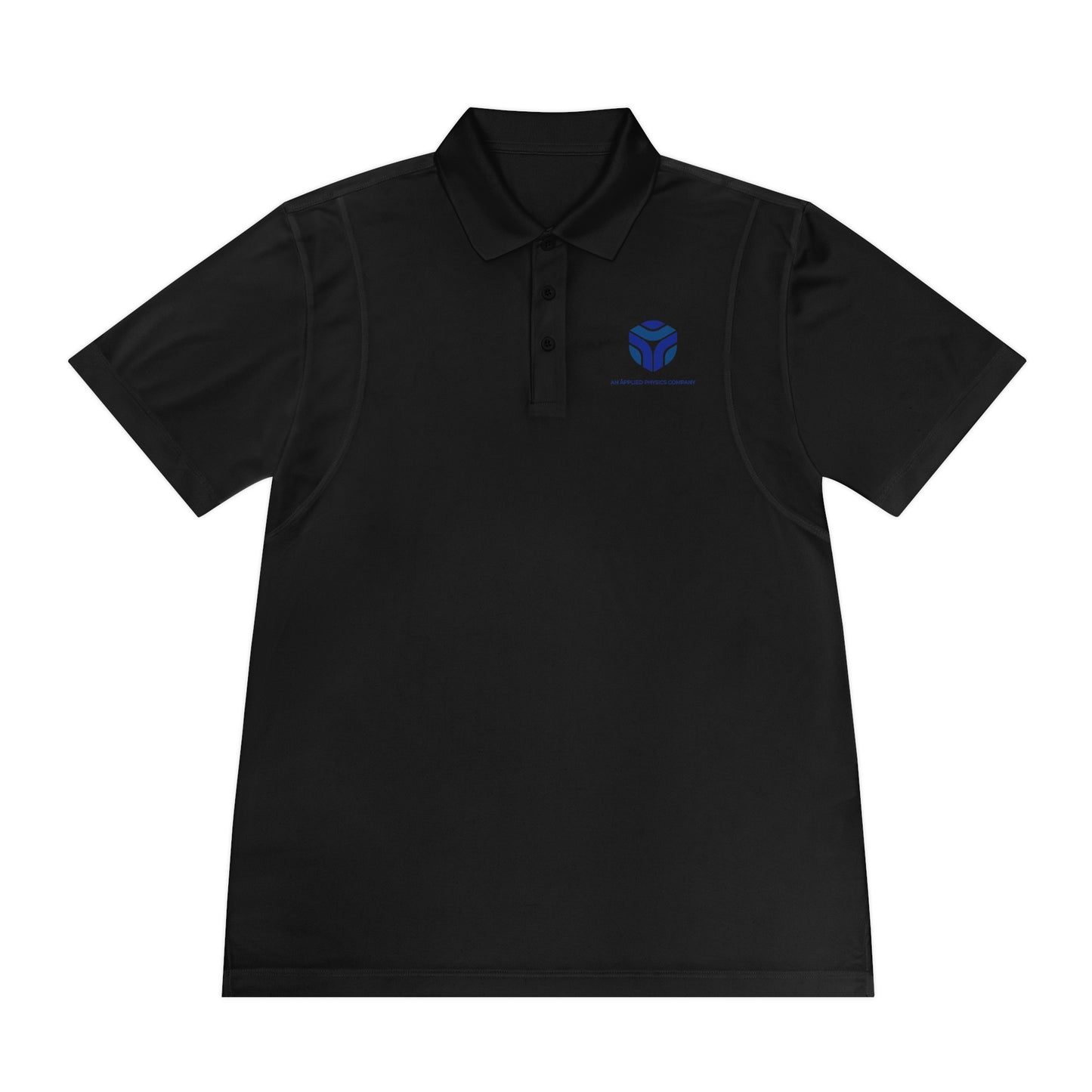 Copy of Applied Physics Men's Sport Polo Shirt- White Embroidery