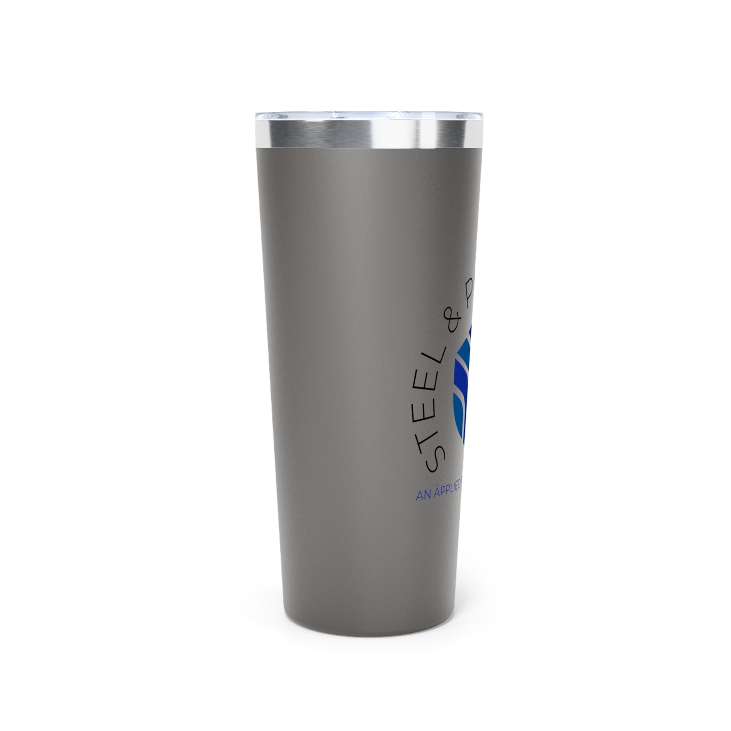 Steel and Pipe Copper Vacuum Insulated Tumbler, 22oz