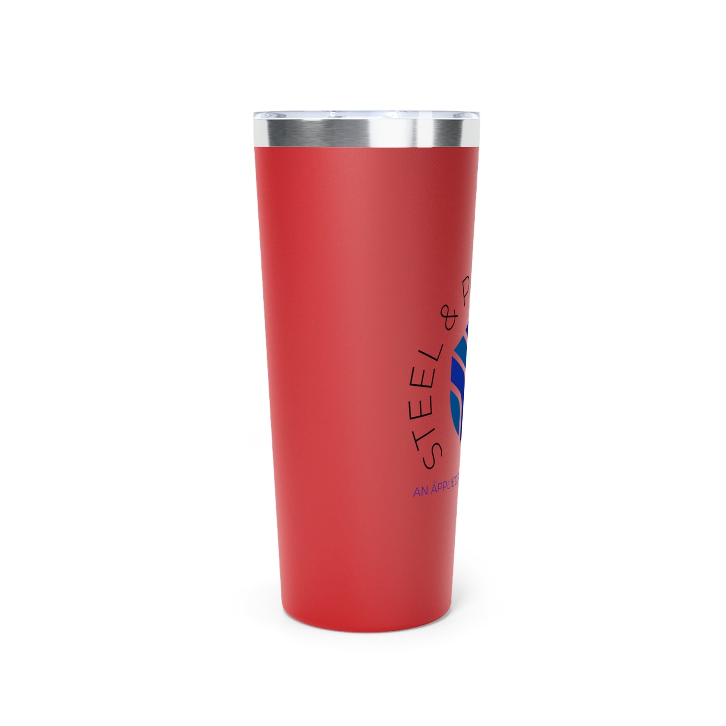 Steel and Pipe Copper Vacuum Insulated Tumbler, 22oz