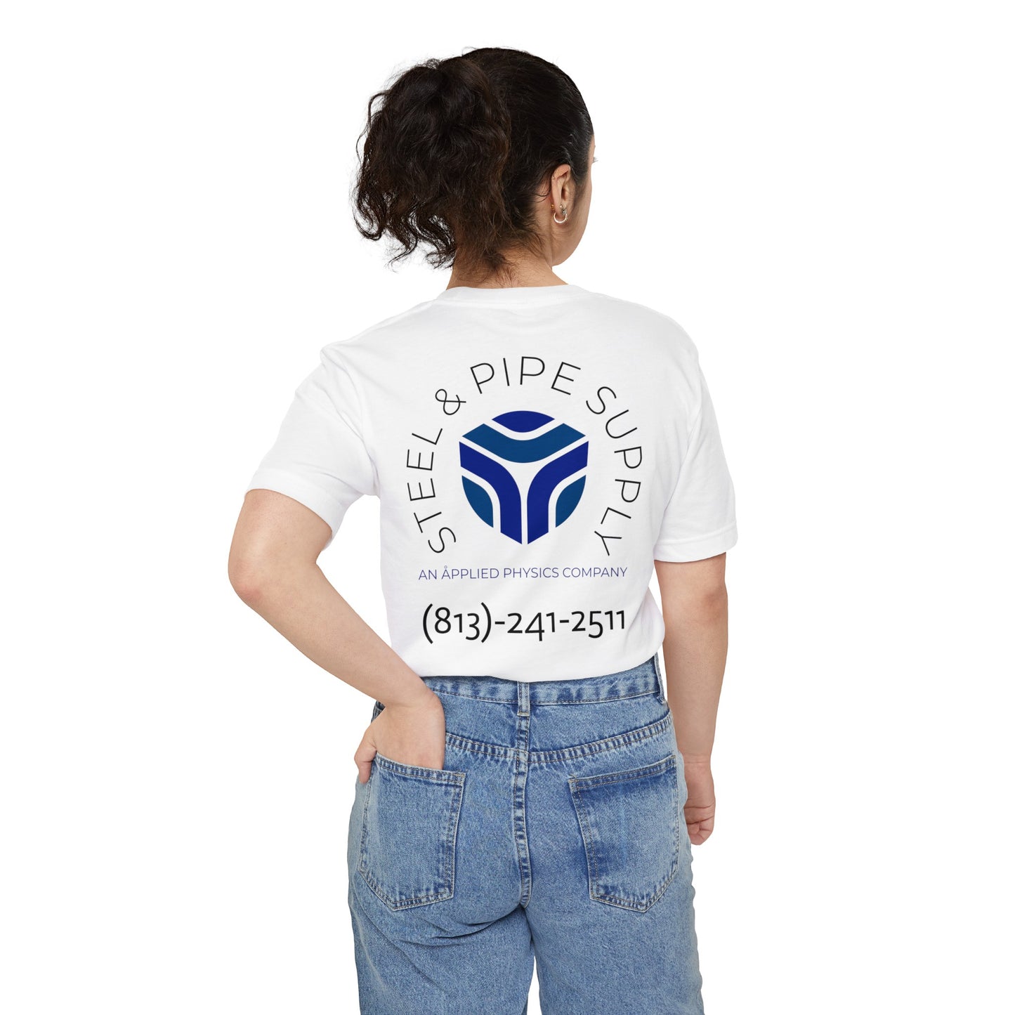 Steel and Pipe Supply Unisex Pocket T-shirt