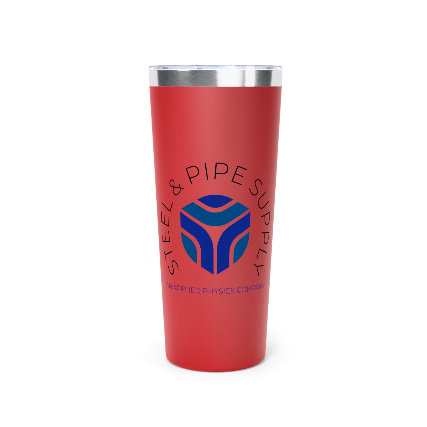 Steel and Pipe Copper Vacuum Insulated Tumbler, 22oz