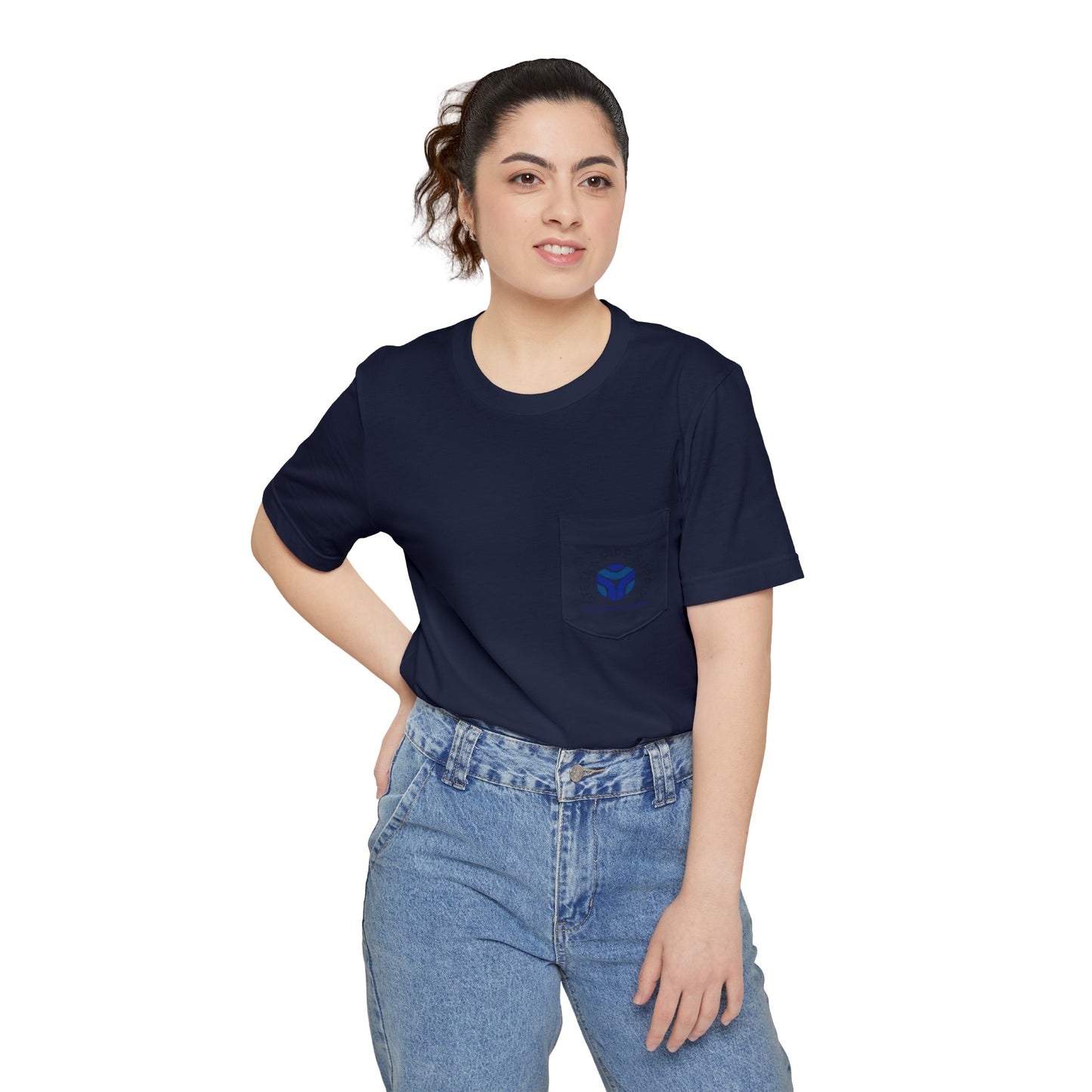 Steel and Pipe Supply Unisex Pocket T-shirt