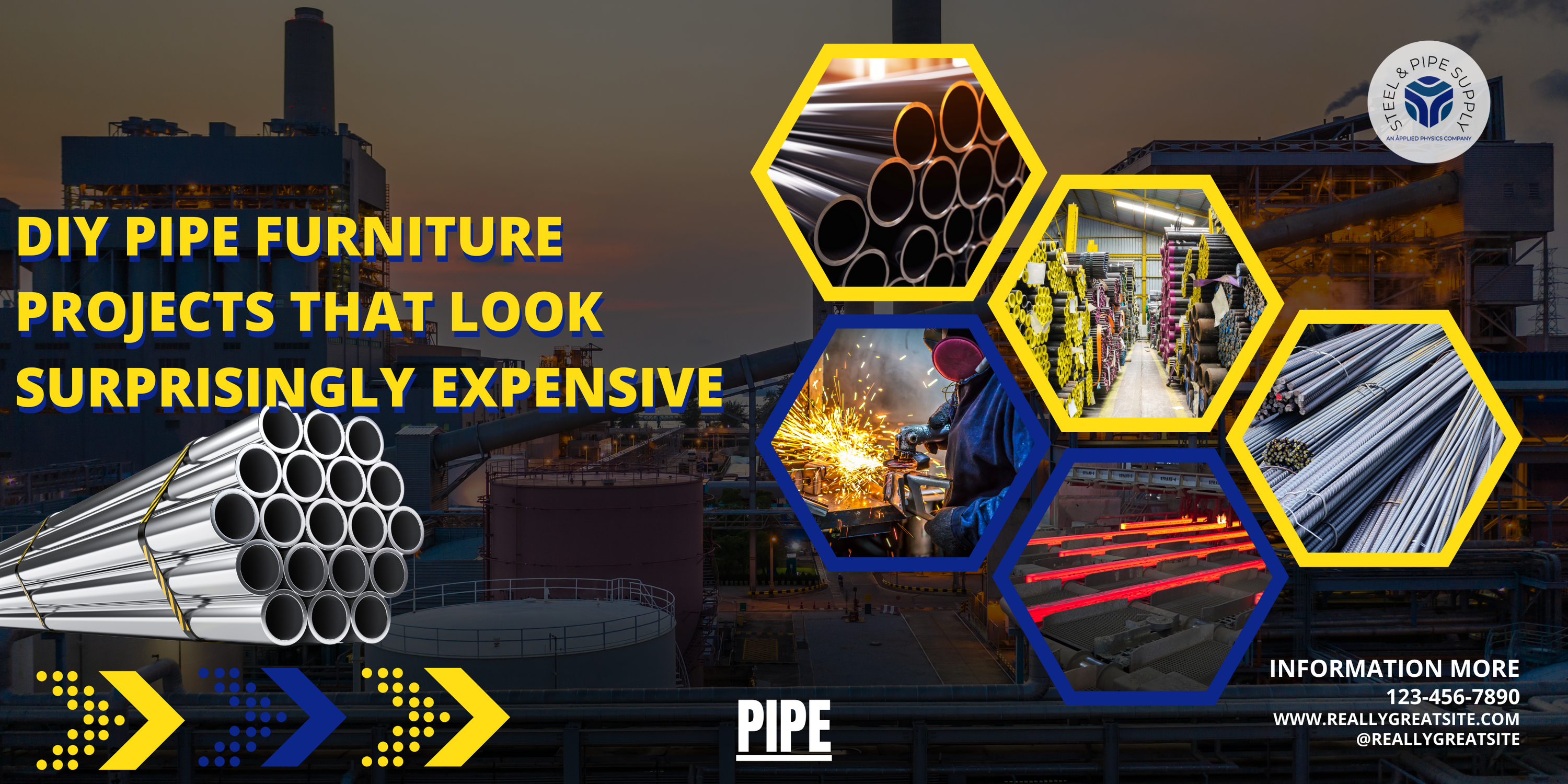 Create Stunning DIY Pipe Furniture for Your Home Decor Steel & Pipe