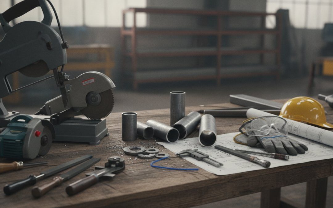 Custom steel pipe cutting methods
