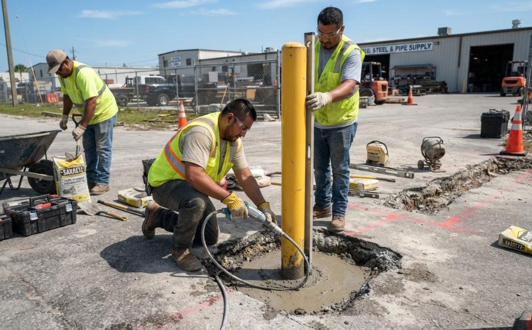 How to Install Steel Pipe Bollards: Step-by-Step Guide